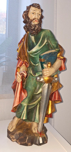 Holzfigur geschnitzt hl - geschnitzt,,