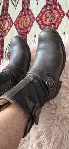 Ugg lederboots braun 37 - ugg,
