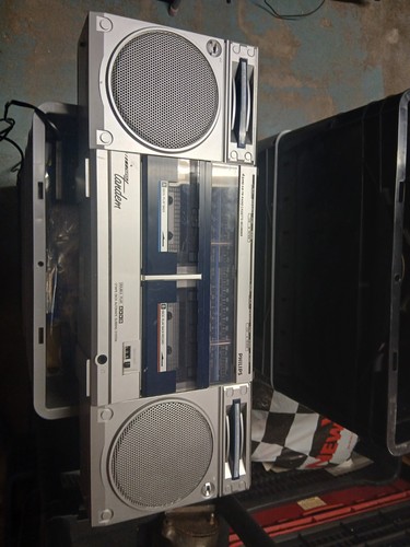 Philips retro radiorecorder - retro,