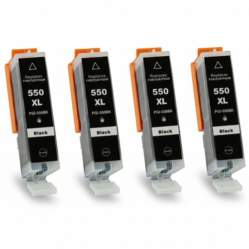 Tintenpatronen schwarz 550xl - 4,