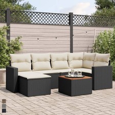 7-tlg. Garten Sofagarnitur