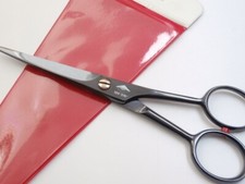 Haarschere DIAMOND EDGE Solingen 5,5" by Dorko 14,5 cm Barber Shears Black"