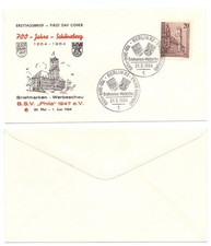 124908 - Sonderstempel/Umschlag: 700 Jahre Schöneberg - Berlin 31.5.1964