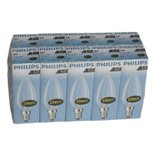 10 x Philips Glühbirne 25W