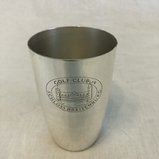 Formschöner Becher versilbert