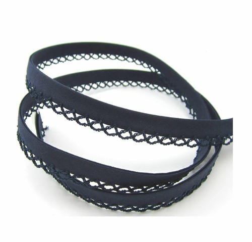 Schrägband mit häkelborte - schrägband,