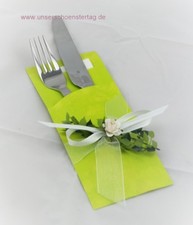 10 Bestecktaschen Hochzeit