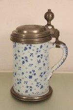 Borocker Fayence Walzenkrug