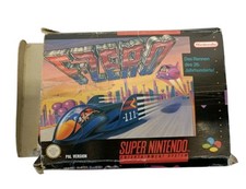 Super Nintendo SNES F-Zero Rennspiel mit OVP und Anleitung