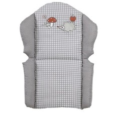 roba Sitzverkleinerer - Hochstuhleinlage 'Adam & Eule' - Sitzkissen für Kombihoc