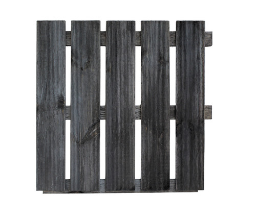 Terrassenfliese aus holz - terrassenfliese, grau