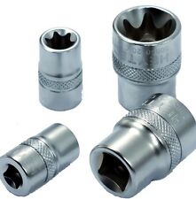 Heytec E-Torx Außen-Torx Steckschlüssel Stecknuss Nuss, Größen E4 - E24