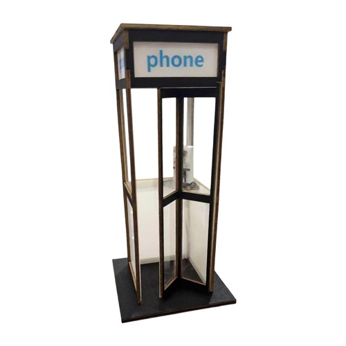 Retro telefonzellen lampe - retro, telefonzellen-lampe