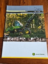 JOHN DEERE Harvester 1070D Forsttraktor Schlepper Programm Prospekt Brochure d
