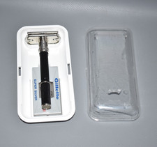 Gillette Super Adjustable Black Beauty 9 Stufen im Etui top Zustand Fach #F5