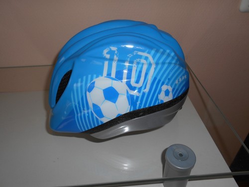 Jungen fahrradhelm fussball - ,