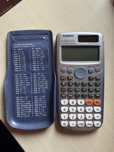 Casio 991de plus - fx-991de,