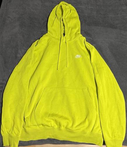 Nike hoodie neongrün lime - hoodie, gr