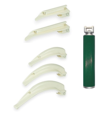 Kaltlicht laryngoskop set - kaltlicht, e