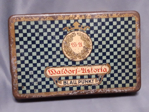 Alte zigarettendose waldorf - alte,