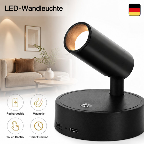 Usb akku led spot mit - akku,