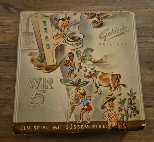 Antikes goldeck pralinen - goldeck,