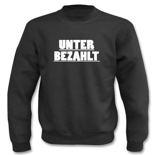 Pullover unterbezahlt l - pullover,