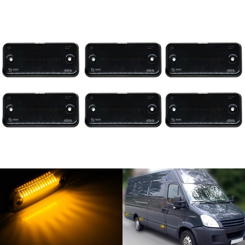 Stück schwarz linse led - 6,