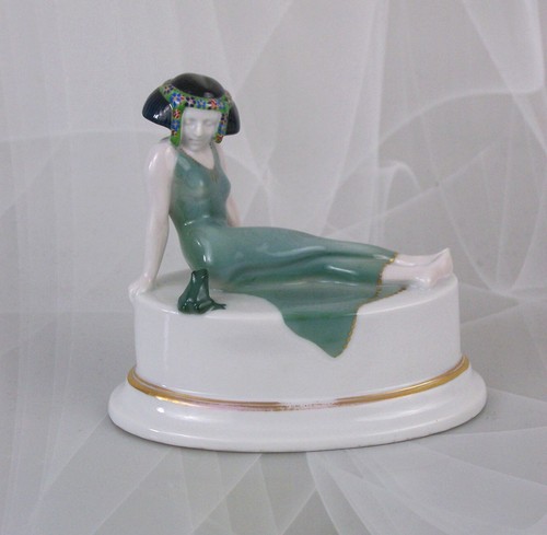Rosenthal jugendstil figur - rosenthal,