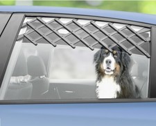 WENKO Hundeschutzgitter Auto Fenstergitter Hundegitter Frischluftgitter Hunde 