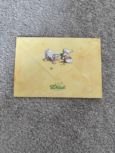 Diddl briefumschlag gelb - diddl,