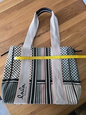 Lala Berlin Shopper Tasche East West Tote Marieke Seagrass Tropical Peach