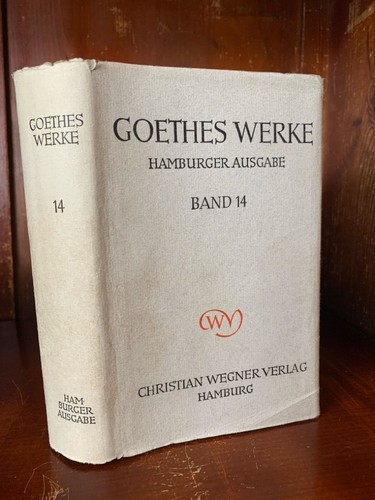 Goethes werke hamburger - goethes,
