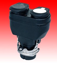 LKW Adapter 24V 15 auf 2x