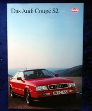 AUDI Coupe S2 Prospekt 7.1991