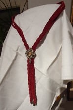 Leder trachten krawatte - leder,