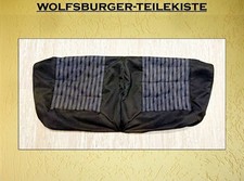 Golf 1 Cabrio Sitzbezug Streifendiagonale schwarz JN  Rückenlehne Rückbank