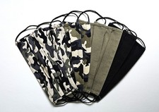 8 Stück * Mund-Nasen-Schutz * Gesichtsmaske * Behelfsmaske * Baumwolle * NEU