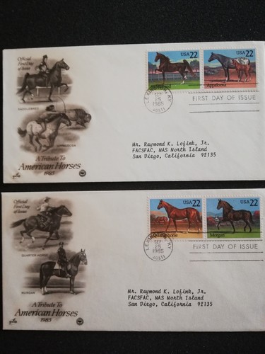 Fdc usa 1985 - fdc,