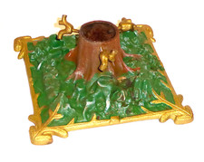 Alter Christbaumständer - Baumstumpf - , Gusseisen , Gründerzeit