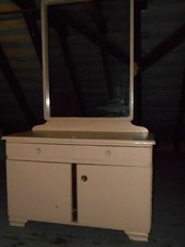 original alte Frisierkommode mit Spiegel, 30 iger Jahre