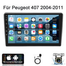 Für Peugeot 407 2004-2011 Autoradio Android 13 GPS NAVI WIFI FM RDS Player +Kam
