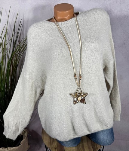 Flauschig weicher pullover - flauschig,