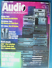 AUDIO 11/89. BOSTON A 120