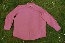 weinrotes Oberhemd, einfarbig