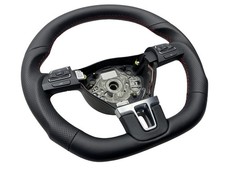 Vw Passat B6 B7 3C CC Golf 6 Lenkrad Leder Lederlenkrad Multifunktion Abgeflacht