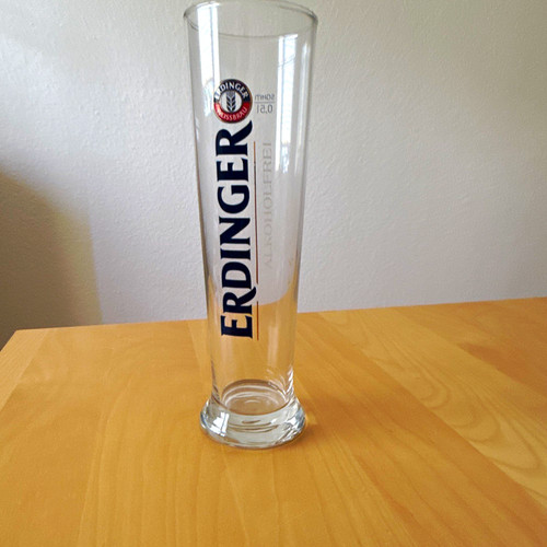 Erdinger alkoholfrei bierglas - alkoholfrei,