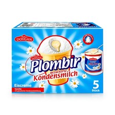 Eis im Waffelbecher - Plombir