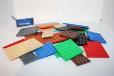 Lego ® 30x Platten - versch Farben u. Größen - Konvolut - City - Bauplatte
