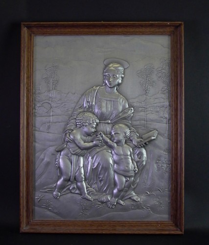 Plastisches zinn relief - relief, /